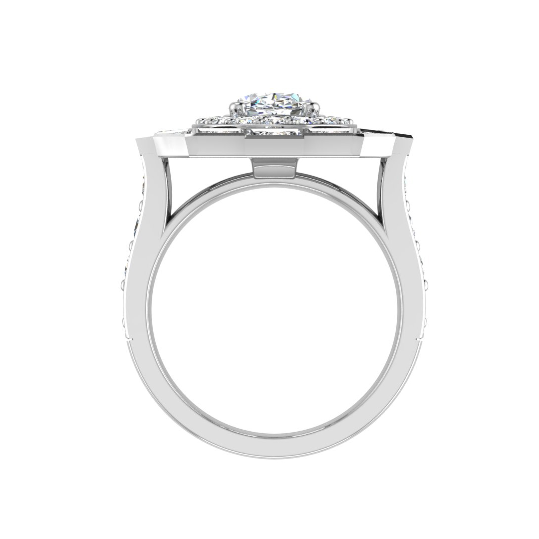 Korman Signature 'Everlee' Halo Engagement Ring